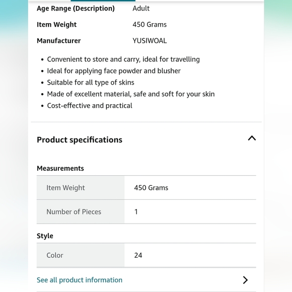 Brand new travel size make up brush set - Picture 8 of 16